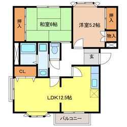 レヴンワースの物件間取画像